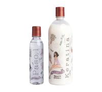 RITUAL BOTANICO Keratina Organica 1 LITRO - 12 Aceites Naturales y Aminoácidos aportan brillo, sedosidad y nutrición. | Keratina SIN Formol SIN Amoniaco | Keratina para alisar el pelo entre 4-6 meses.