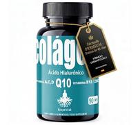 Ritual de 45 Días: Colágeno Hidrolizado y Ácido Hialurónico | Nutricosmética Antiedad con Q10 para Piel Firme y Antiarrugas | Fórmula 90 Cápsulas Regenerador Facial, Elasticidad y Belleza