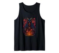 Ritual de invocación del monje cabra eléctrico Camiseta sin Mangas