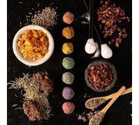 Ritual de Reequilibrio 7 Chakras Bombita Smudge Incienso, 7 Unidades
