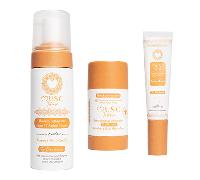 Ritual íntimo perfumado con almizcle y flor de ámbar - Desodorante, gel y espuma