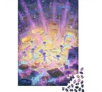 Ritual Mágico Puzzle para Adultos Puzzle de 1000 Piezas Cielo Estrellado Set de Puzzle 1000 Piezas Relajación Papel Hogar 52x38cm/1000pcs