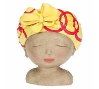 rituali domestici - Cachepot Ojos Cerrados Turbante Amarillo Medea