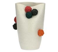rituali domestici - Jarrón M de cerámica, 21 x 20 cm, Profundidad 35 cm, colección Pompompon