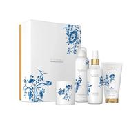 Rituals Amsterdam Collection Set de regalo L, tulipán holandés y yuzu, 4 piezas con gel de ducha, crema corporal, vela y perfume para el hogar, diseño azul Delft
