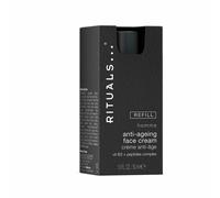 Rituals HOMME Crema Facial Antiedad Reafirmante Hombre Recarga 50ml. Hidratante, reduce arrugas con Péptidos y Vitamina B3.