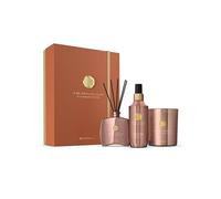 RITUALS Set de regalo Suede Vanilla Large - productos de lujo para el hogar de la Private Collection - Caja de regalo de aromaterapia con perfume para el hogar, una vela perfumada y varillas aromática