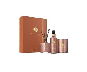 RITUALS Set de regalo Suede Vanilla Large - productos de lujo para el hogar de la Private Collection - Caja de regalo de aromaterapia con perfume para el hogar, una vela perfumada y varillas aromática