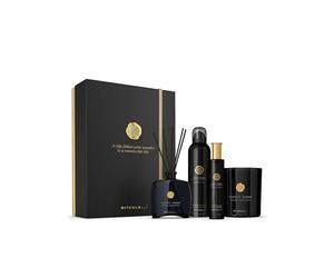 RITUALS Set de regalo Velvet Oudh Large - productos de lujo para el hogar de la Private Collection - Caja de regalo Bruma para Cabello y Cuerpo, Gel de Ducha, una vela perfumada y varillas aromática