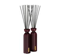 RITUALS The Ritual of Ayurveda - Set de difusores de Aromas con 2 frascos y 2 Conjuntos de barritas aromáticas con Aceite de almendras y Rosa India - Ambientadores de hogar equilibrantes - 2 x 250 ml