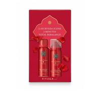 RITUALS The Ritual of Ayurveda - Set de regalo de gel de ducha espumoso y loción corporal mousse, 2 x 50 ml