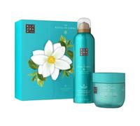 Rituals The Ritual of Karma - Set de regalo, gel de ducha espumoso de 200 ml, máscara corporal nocturna de 125 ml