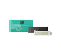 RITUALS Ambientador de coche Karma Car Air Freshener - Ambientador para coche con aroma a té blanco y flor de loto sagrado - Con soporte de madera reutilizable - 6 g