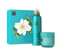 Rituals The Ritual of Karma - Set de regalo, gel de ducha espumoso de 200 ml, máscara corporal nocturna de 125 ml