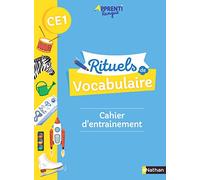 Rituels de vocabulaire CE1: Cahier d'entrainement