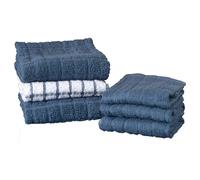 Ritz Juego de 6 Toallas de Cocina y paño de Cocina de algodón de Rizo, Color Azul Federal