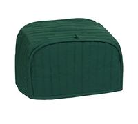 Ritz Two-Slice Toaster Cover Cubierta para tostadora, Mezcla de poliéster y algodón, Verde Oscuro, 1 Count (Pack of 1)