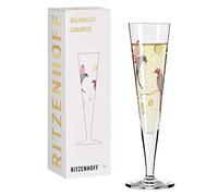 Ritzenhoff 1071016 Copa de champán 200 ml - Serie Goldnacht No. 16 - Noble pieza de diseño con oro auténtico - Made in Germany