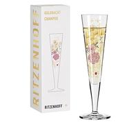 Ritzenhoff 1071020 Copa de champán 200 ml - Serie Goldnacht No. 20 - Noble pieza de diseño con oro auténtico - Made in Germany