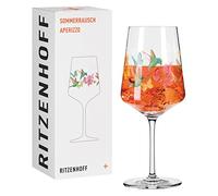Ritzenhoff 2841012 Vaso de aperitivo 500 ml - Serie Sommerrausch nº 12 con colorido motivo de colibrí - Made in Germany