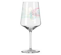 Ritzenhoff 2841013 Vaso de aperitivo 500 ml - Serie Sommerrausch nº 13 con espirales de colores - Made in Germany