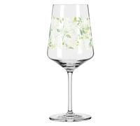 Ritzenhoff 2931012 Vaso aperitivo 500 ml - Serie rocío de verano - Motivo nº 12 con flores de colores - Made in Germany