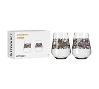 Ritzenhoff 3911001 Juego de 2 vasos universales 500 ml - Juego fauna sombra nº 1, motivo selva, colorido - Made in Germany