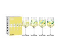 RITZENHOFF 6041004 - Juego de vasos para aperitivos (500 ml, para pulverización o Schorle), diseño de limón, color verde, amarillo, lila