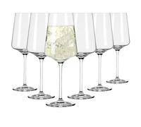 Ritzenhoff 6301002 Copa de vino blanco 400 ml - Serie Lichtweiss - 6 piezas en un set de regalo - moderno - Made in Germany