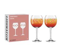 RITZENHOFF 6321001 - Juego de 2 vasos para aperitivos (500 ml, para cócteles, diseño de fruta, fabricado en Alemania)
