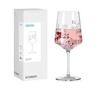 RITZENHOFF 8171014 - Vaso de cóctel de 500 ml, serie Pascua con dulces frases, ideal como regalo o bonita decoración de mesa para Pascua - Fabricado en Alemania