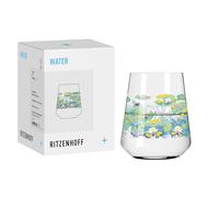 RITZENHOFF 8333001 Art Lovers by M. Vukicevic - Vaso de agua (510 ml, inspirado en los nenúfares de Monet)