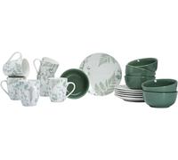 Ritzenhoff & Breker 427585 IDA 18 Piezas Verde, Porcelana