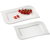 Ritzenhoff & Breker 598254 Melodie - Platos (2 unidades), color blanco