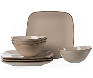 Ritzenhoff & Breker Casa - Plato, cerámica, turrón, 33 x 33 x 18 cm