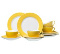 Ritzenhoff & Breker Doppio 597011 - Juego de café (12 Piezas), Color Amarillo