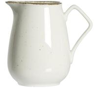 Ritzenhoff & Breker Jarra de 800 ml para servir de estilo vintage Mix & Match, apta para lavavajillas y microondas, porcelana, color crema