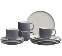 Ritzenhoff & Breker Jasper - Juego de café (12 piezas), color gris