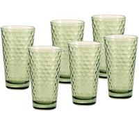 Ritzenhoff & Breker Juego de 6 vasos largos Favo