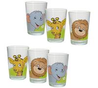 Ritzenhoff & Breker Juego de 6 vasos para niños, diseño africano