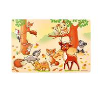 Ritzenhoff & Breker Juego de Mesa Animales del Bosque 30 x 45 cm