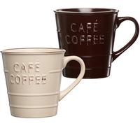 Ritzenhoff & Breker Juego de tazas de café Usato, 2 piezas, surtidos