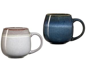 Ritzenhoff & Breker Lagom - Juego de 2 tazas de café, color blanco