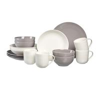 Ritzenhoff & Breker Levi - Copa de vino, porcelana, gris/blanco, 45x26x34 cm