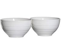 Ritzenhoff & Breker Suomi - Juego de cuencos para cereales (2 unidades), color blanco