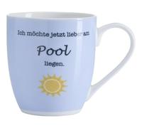 Ritzenhoff & Breker Taza de café Auszeit Variante: taza de café 500 ml Pool Auszeit