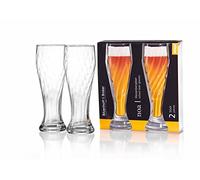 Ritzenhoff & Breker Vaso de Cerveza de Trigo Noa Juego de 2, Vaso de Cerveza de Trigo 500ml