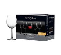 Ritzenhoff & Breker Vio Copas de Vino Tinto Lisas 430 ml, Juego 6