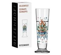 RITZENHOFF Copa de aguardiente - 40 ml - Fabricado en Alemania | Ref. 1061014, Serie Heldenfest, 1 copa de aguardiente 40 ml, cristal, apto para lavavajillas