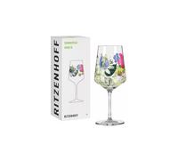Ritzenhoff 2931010 Vaso aperitivo 500 ml - Serie rocío de verano - Motivo nº 10 con bodegón colorido - Made in Germany